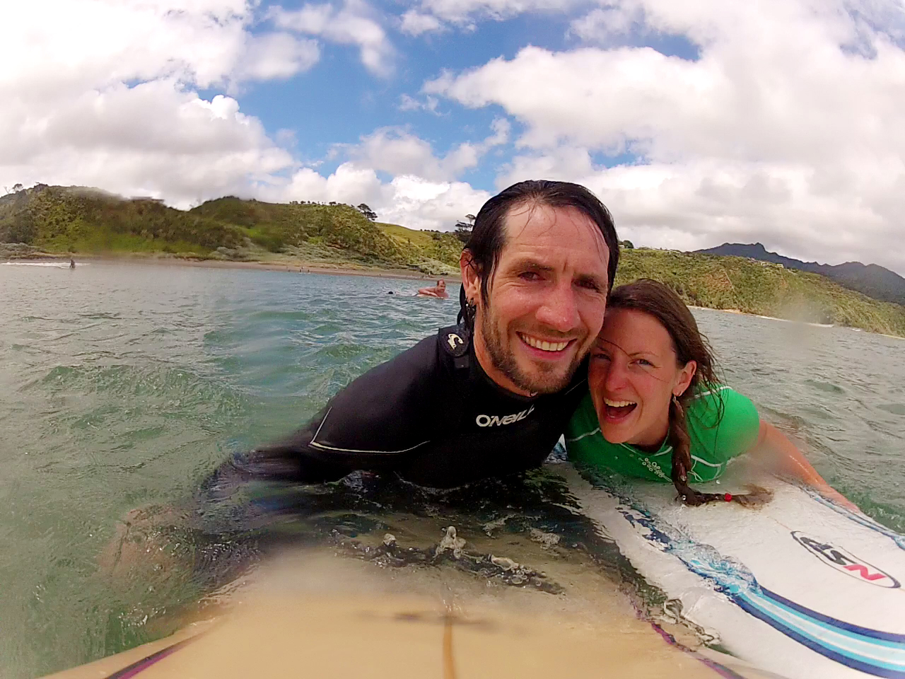 Niall and Anna of PiwiWiwi Surf Campervan Rentals
