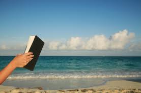 Book on a Beach